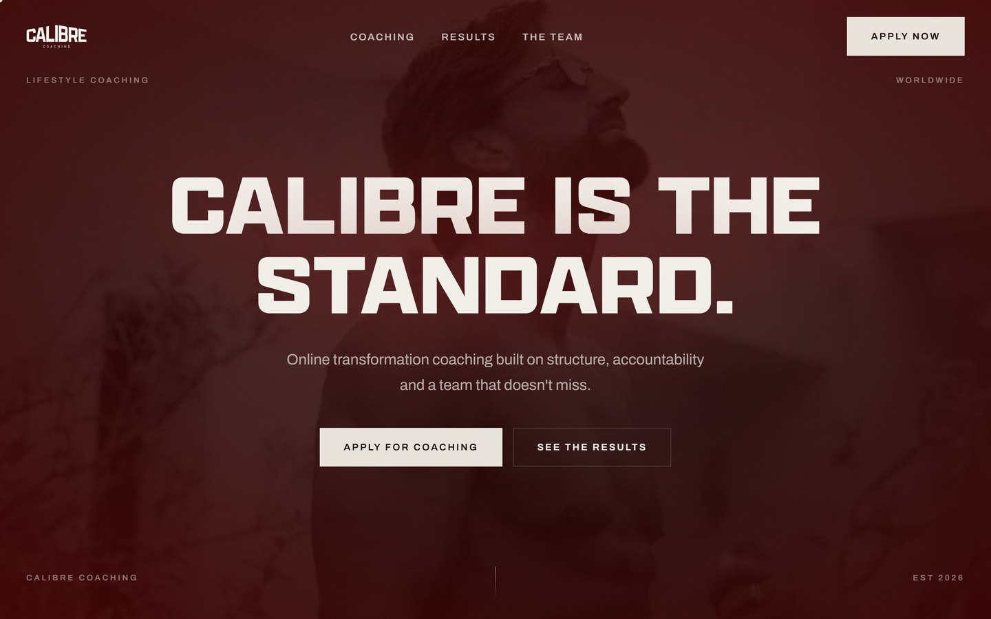 Calibre Coaching, a recent AW Media build.